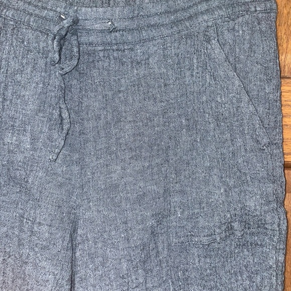 J Jill Pure Jill Linen Blend Crop Capri Pant - Picture 4 of 6